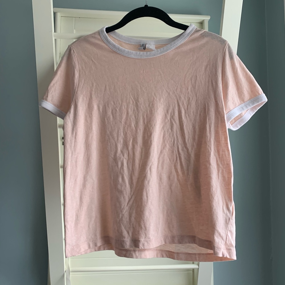 Peach t-shirt